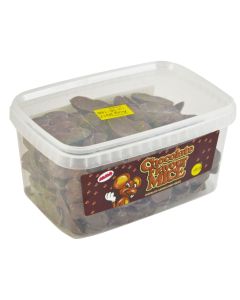 Retro chocolate flavour sweets shaped like mice