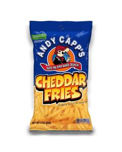 American Sweets - A large 85g bag of cheddar cheese fries, American crisps, made by Andy Capps