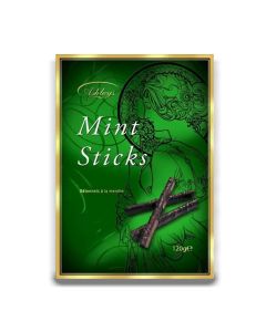A lovely gift box filled with Ashley's Mint Sticks, the perfect Christmas chocolates!