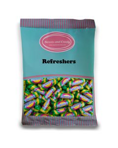 Barratts Refreshers Rolls - A 1kg bulk bag of hard candy sweets that fizz in your mouth!