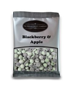 Pick and Mix Sweets - 1Kg Bulk bag of Blackberry and Apple, traditional sugar coated boiled sweets