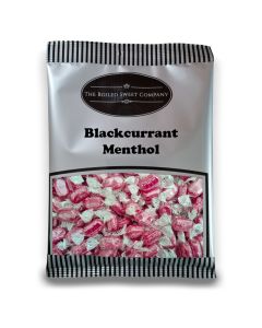 Blackcurrant Menthol - 1Kg Bulk bag of blackcurrant flavour menthol boiled sweets.