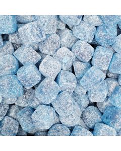 Pick and Mix Sweets - blue raspberry flavour boiled sweets with a sugar coating