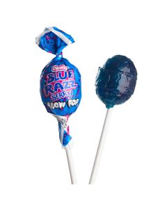 American Sweets - Blue raspberry flavour lollipops from America
