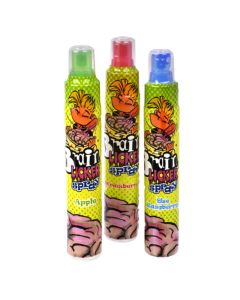 Brain licker Spray Sweets are Sour liquid candy in a novelty spray bottle