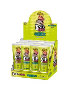 Brain licker tubes- full of sour liquid candy