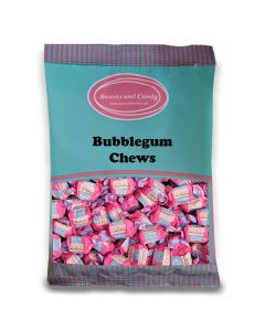 Retro Sweets - A bulk 1kg bag of bubblegum flavour chews