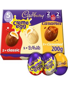 Easter Sweets - A box of 5 Cadbury Assorted Eggs! 