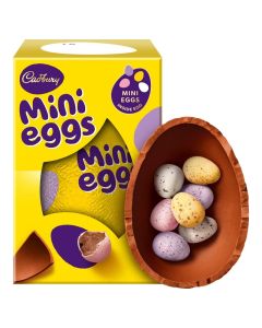 Easter Sweets - A Cadbury Mini eggs Easter egg, milk chocolate filled with Mini Eggs!