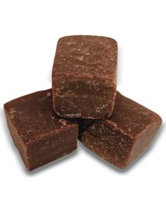 Retro Sweets - A 125g bag of traditional cubes of chocolate flavour fudge.