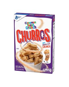 American Sweets - American Cereal - General Mills Cinnamon Toast Crunch Churros cereal imported from America