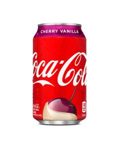 Coca Cola Cherry Vanilla - American Soda imported to the UK