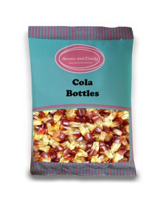 Pick and Mix Sweets - 1kg Bulk bag of Cola Bottles, retro jelly sweets with a cola flavour