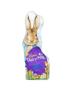 Easter Sweets - A holly milk chocolate bunny made with Dairy Milk chocolate!