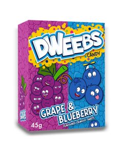 American Sweets - grape and blueberry chewy Dweebs American candy