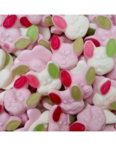 Easter Bunnies - 120g bag of fruit flavour gummy sweets in a rabbit shape!