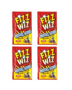 Fizz Wiz strawberry popping candy sachets, retro sweets from your childhood!