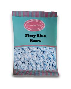 Pick and Mix Sweets - 1Kg Bulk bag of vegan blue fizzy sweets