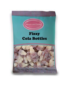 Pick and Mix Sweets - A bulk 1kg bag of fizzy cola flavour sweets shaped like bottles.