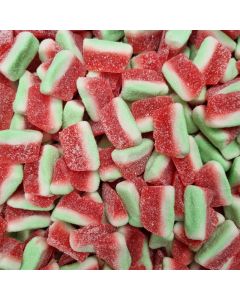 Fizzy Watermelon Slices - Vidal fizzy watermelon shaped sweets