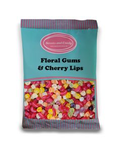 Pick and Mix Sweets - Retro Sweets - A bulk 1kg bag of fruit flavour perfumed hard gummy sweets!