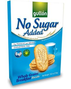 Gullon Breakfast biscuits made with wholegrains and no added sugar