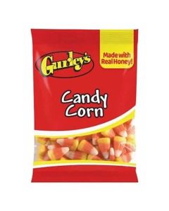 A bag of delicious candy corn American sweets, popular at Halloween!
