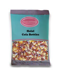 Halal Pick and Mix Sweets - 1kg Bulk bag of Cola Bottles, cola flavour jelly sweets!