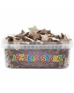 Pick and Mix sweets - A full tub of Milk chocolate flavour candy star shaped sweets with a candy topping.