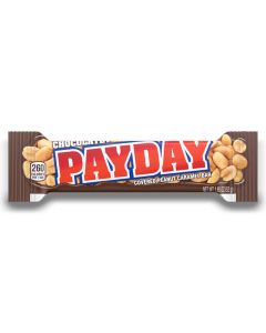 American Sweets - Hersheys Payday American candy bar made from peanuts and caramel covered in chocolate.