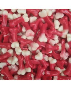 jelly bones - retro jelly sweets in the shape of bones, perfect for Halloween!