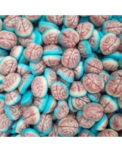 jelly brains - retro jelly sweets in the shape of brains, perfect for Halloween!