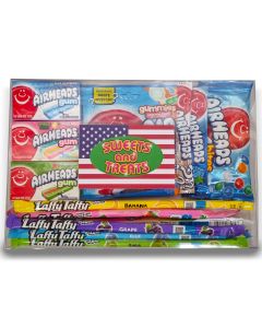 Laffy Taffy and Airheads Gift box - American sweets gift box full of Airheads and Laffy Taffy American candy!