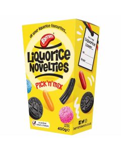 Christmas Sweets - A 400g box of mixed liquorice sweets