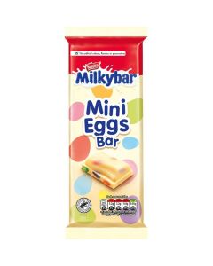 Easter Chocolate - Delicious smooth white chocolate with crunchy mini eggs!