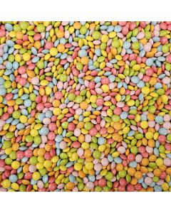 Retro Sweets - Mini chocolate beans, milk chocolate in colourful candy shells