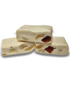 Retro Sweets - Peanut and fruit inside chunks of soft nougat!