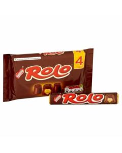 A multipack of Nestle Rolos made from caramel and milk chocolate