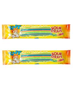 Retro Sweets - sour rainbow belts