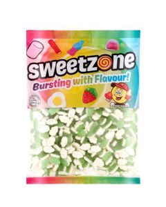 Retro Sweets - A bulk 1kg bag of Sweetzone Mini Frogs sweets