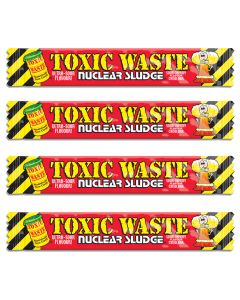 Sour Sweets - Retro chew bars made by Toxic Waste with a super sour cherry flavour!