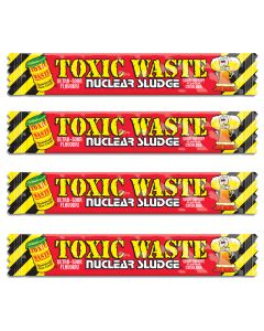 Sour Sweets - Retro chew bars made by Toxic Waste with a super sour cherry flavour!