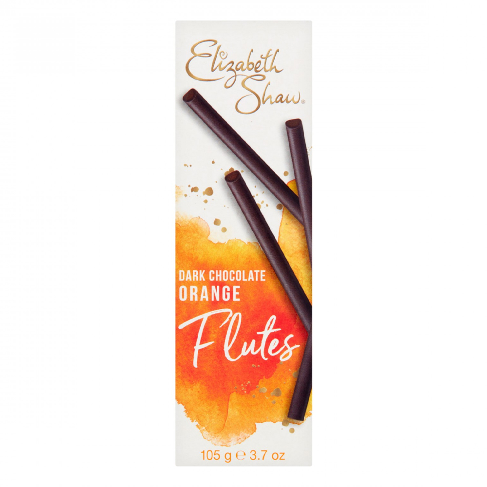 Elizabeth Shaw Orange Flutes Boxed Chocolates Christmas Chocolates