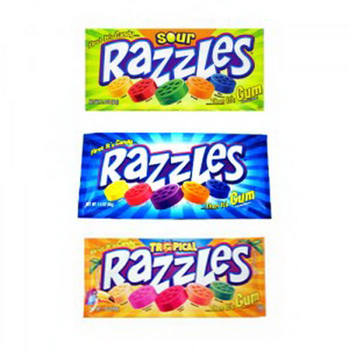Razzles Variety Pack 9 Pack American Sweets American Candy