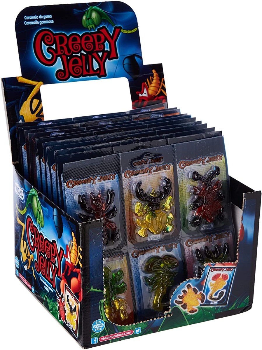 Creepy Jelly Sweets - Retro Sweets - Pick and Mix Sweets - Jelly