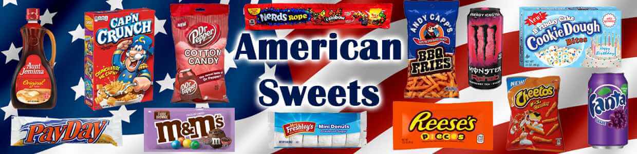 american sweets - american candy - american chocolate