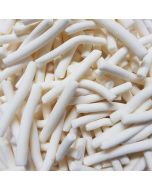 Barratts candy sticks, white candy sweets shaped in stick form