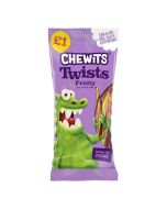 A 200g bag of chewits new fruity twists! Fun fruit flavour liquorice sticks