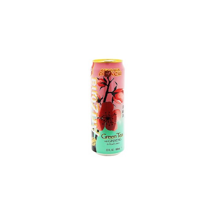 Arizona Peach Green Tea 685ml American Sweets American Drinks