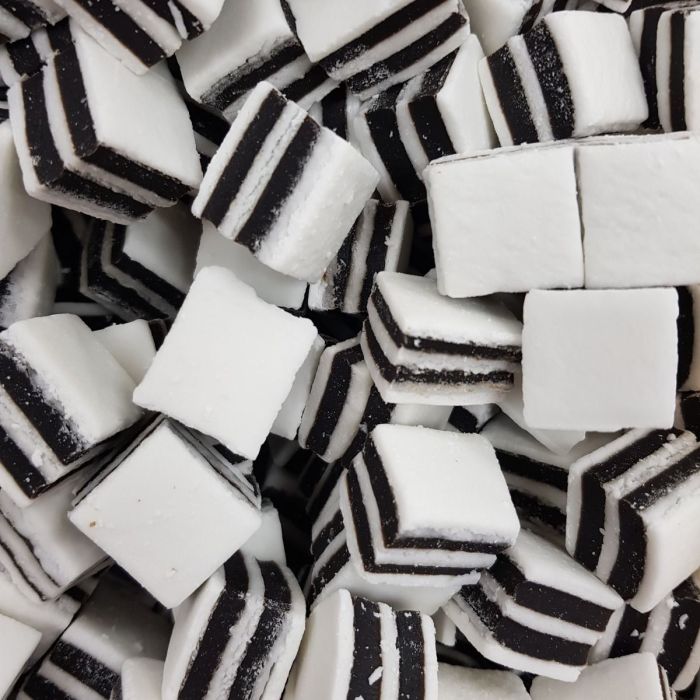 Black and White Mints 3 Kilograms Retro Sweets Bulk Sweets Wholesale Sweets